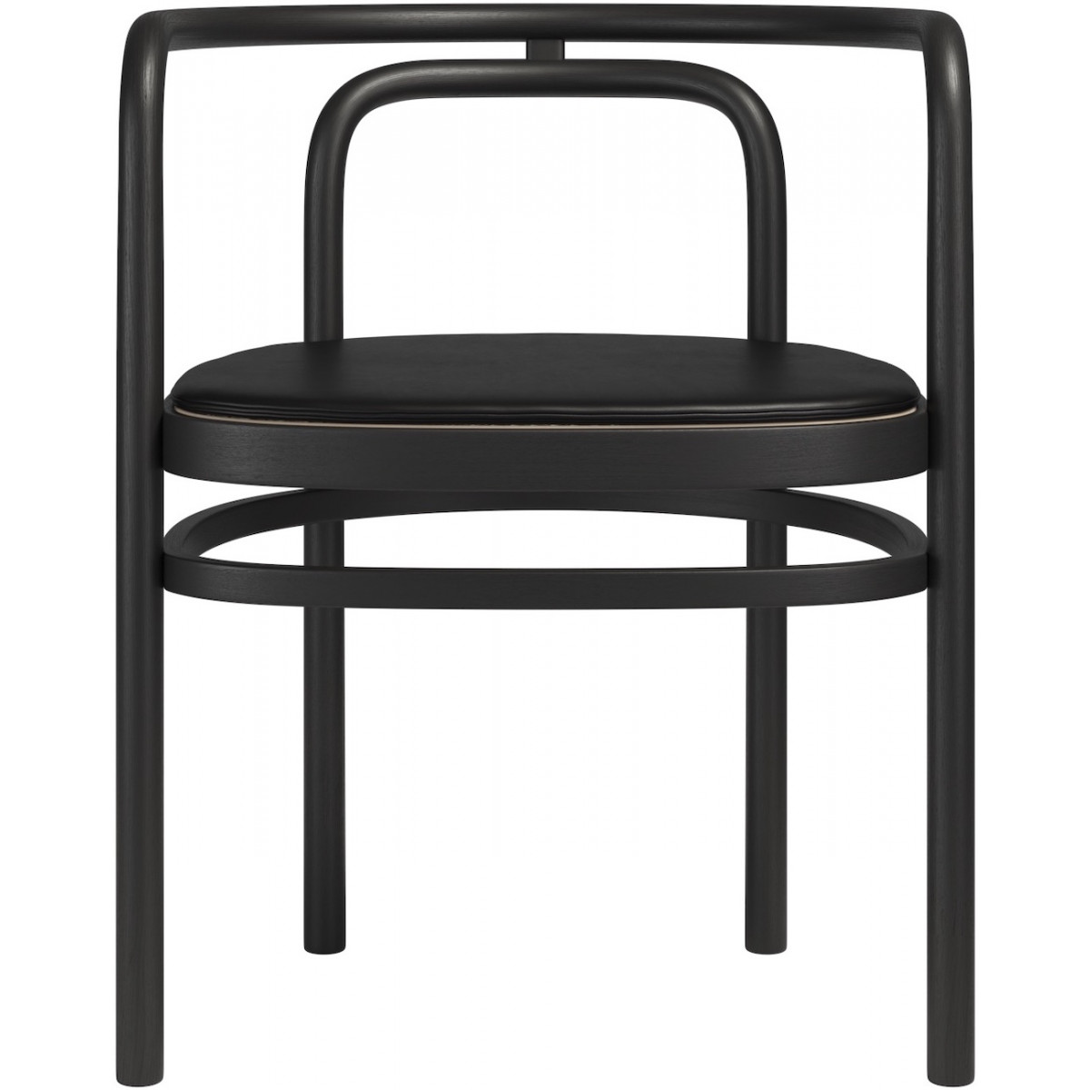 Cushion for PK15 Chair– Black Grace Leather - Fritz Hansen