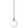 Muuto – Suspension Rime Ø12 cm, rouge profond