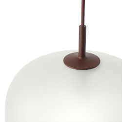 Muuto – Suspension Rime Ø12 cm, rouge profond