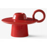 Momento Candleholder – Poppy Red