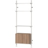 Pira storage (W_B 212_204) – white / walnut – String Furniture