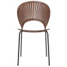 Lacquered walnut / black - Trinidad chair 3398 - Fredericia