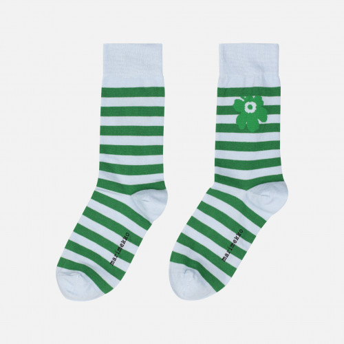 Chaussettes Kasvaa Tasaraita Unikko One 677 - Marimekko