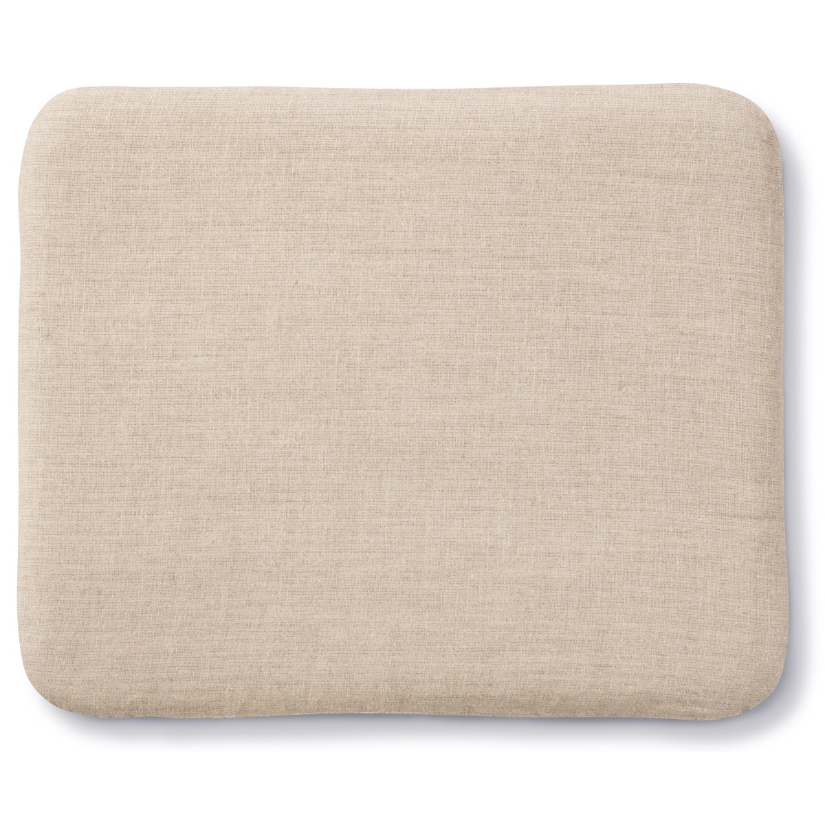 Canvas seat cushion linen