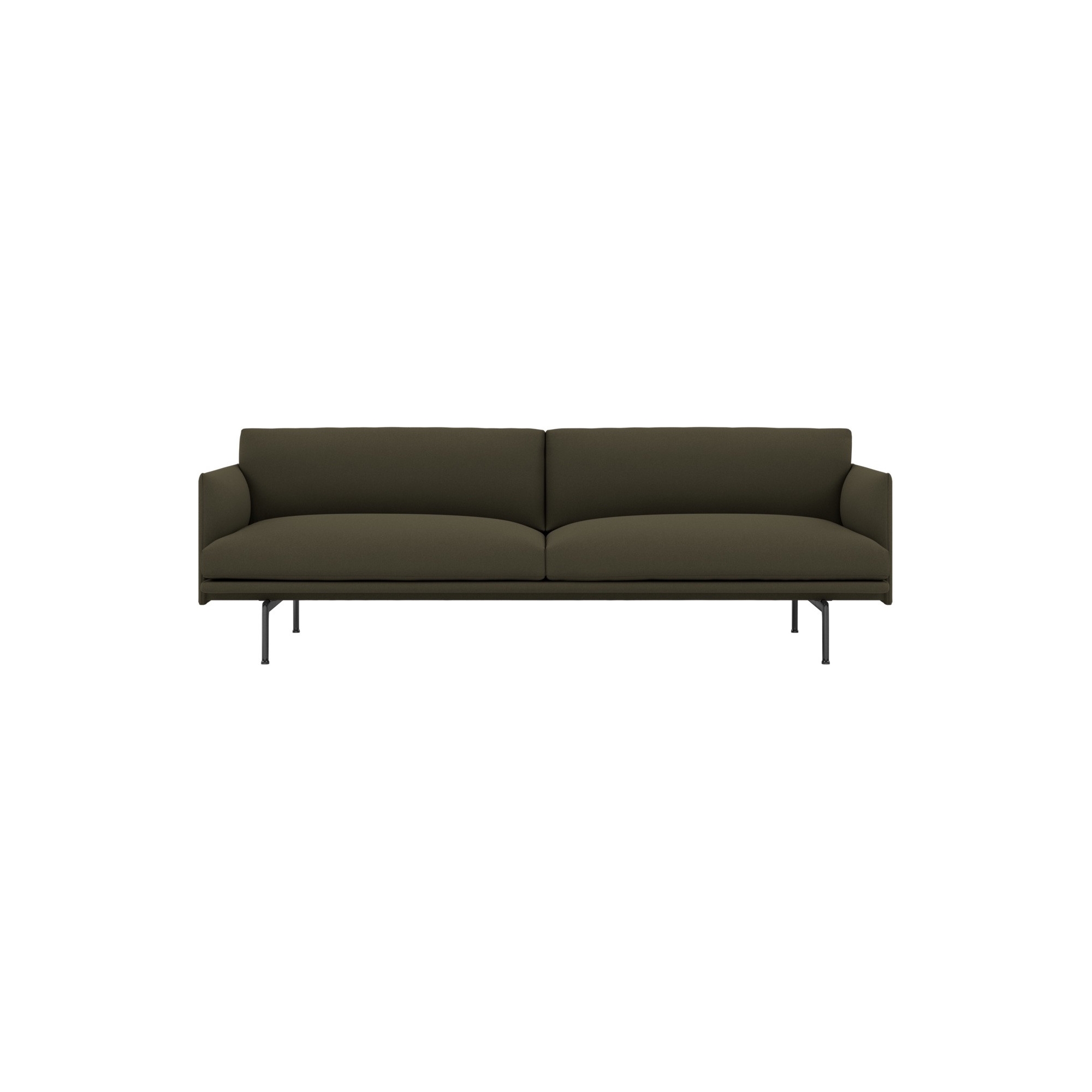 Outline 3-seater sofa – Divina 984 fabric - Muuto