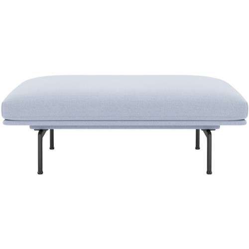 Pouf Outline – tissu Vidar 723 - Muuto