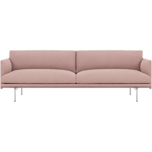 Canapé Outline 3 places – tissu Fiord 551 - Muuto