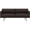 Outline 2-seater sofa – Easy Root leather - Muuto