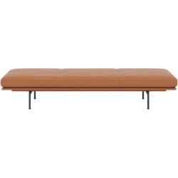 Daybed Outline – cuir Easy Cognac - Muuto