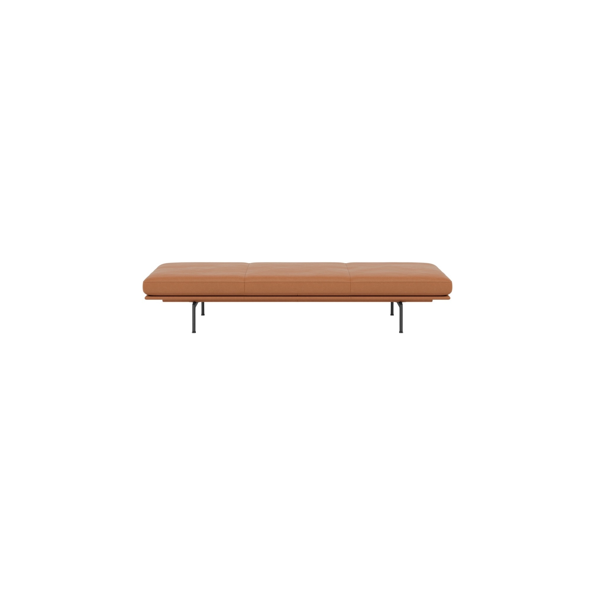 Daybed Outline – cuir Easy Cognac - Muuto