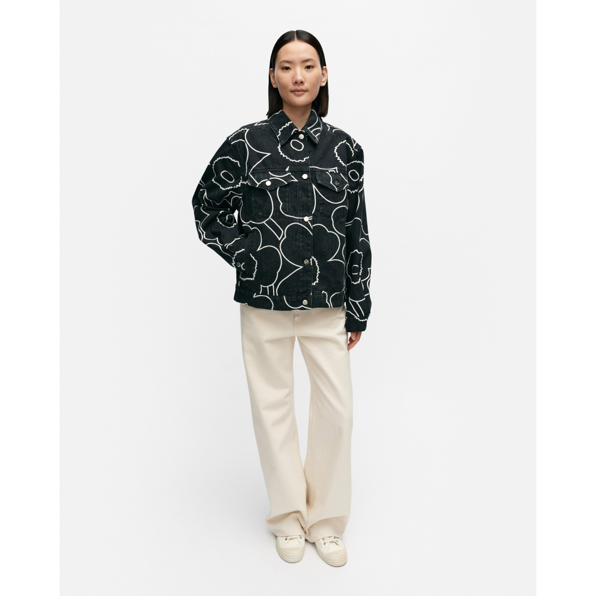 SOLD OUT - Ystävyys Pieni Piirto Unikko 2 jacket 910 - Marimekko