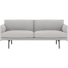 Outline 2-seater sofa – Remix 123 fabric - Muuto