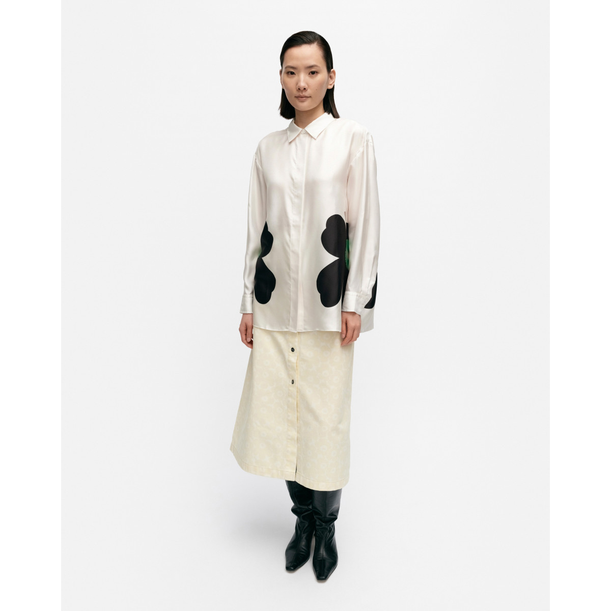 SOLD OUT - Outi Heijastus Unikko shirt 196 - Marimekko