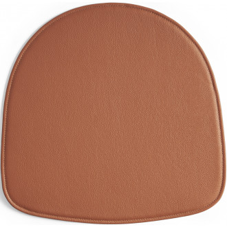 Galette d'assise pour AAC avec accoudoirs – cuir Scozia Cognac - HAY