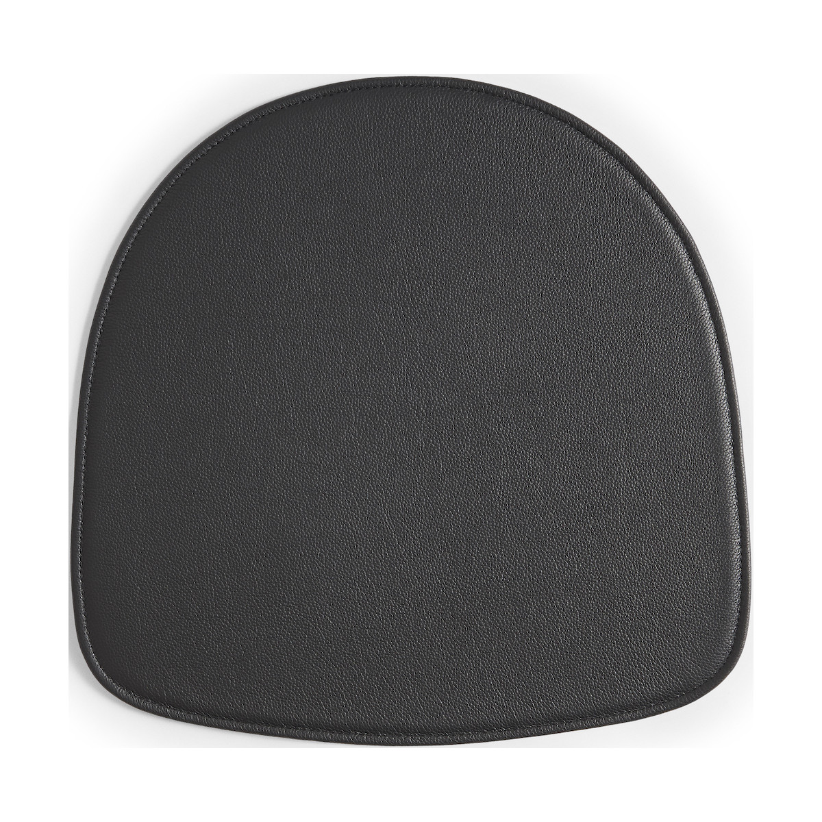 Galette d'assise pour AAC avec accoudoirs – cuir Scozia Noir - HAY