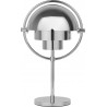 Gubi – Multi-lite portable lamp, chrome and chrome