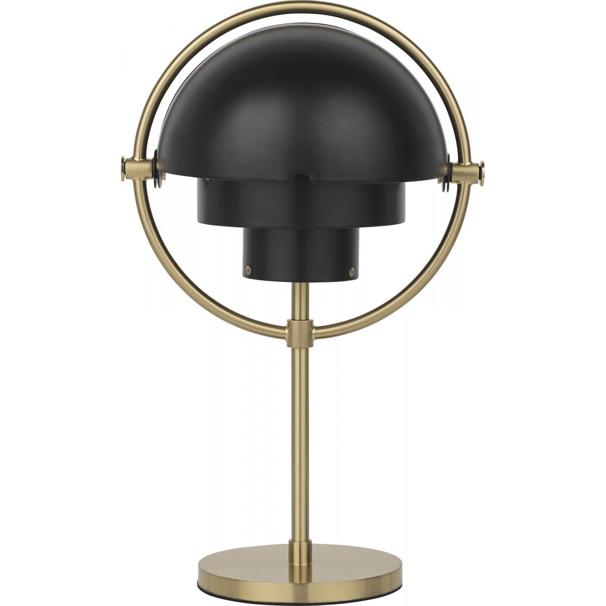 Gubi – Multi-lite portable lamp, black and brass