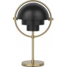 Gubi – Multi-lite portable lamp, black and brass