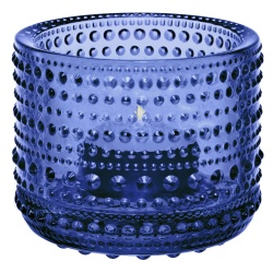 bougeoir Kastehelmi - Ultra marine - Iittala