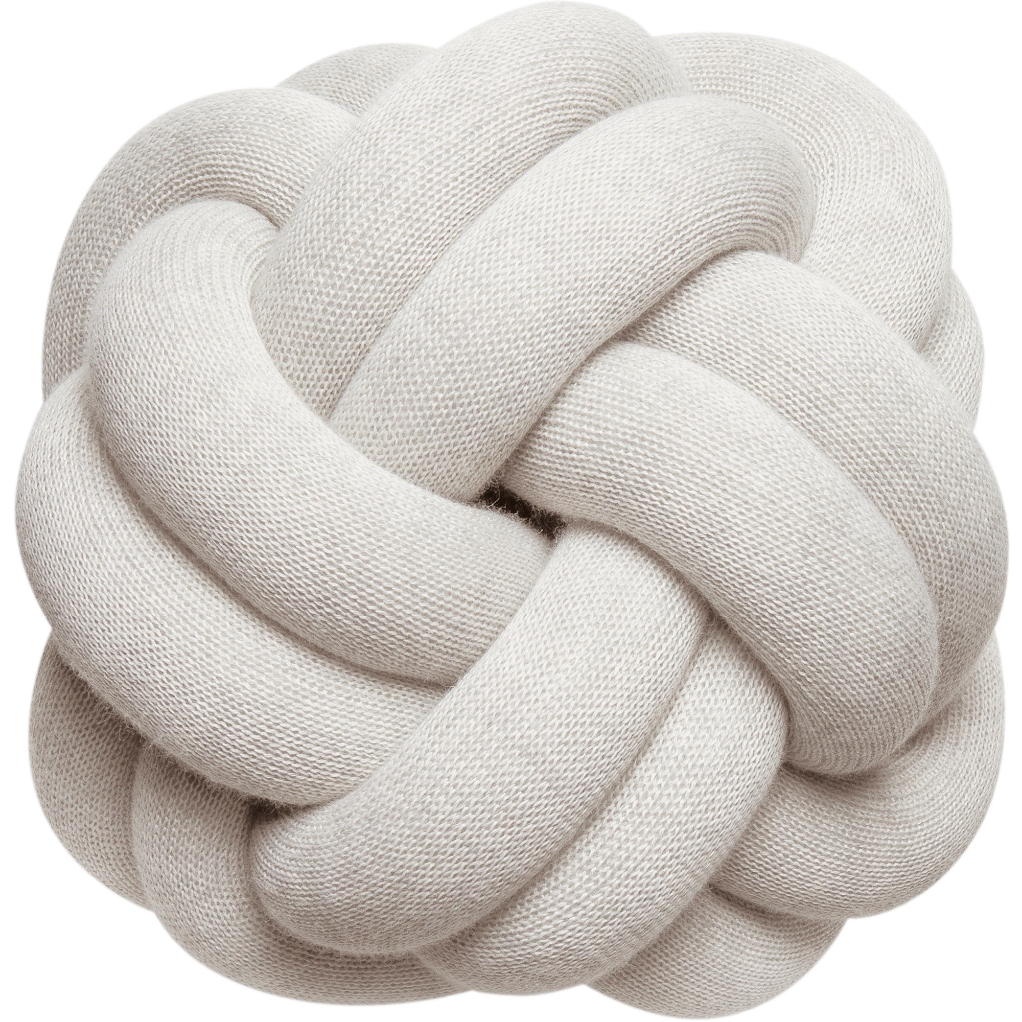 Knot Cushion– Ø25,5 x H19,5 cm – Cream