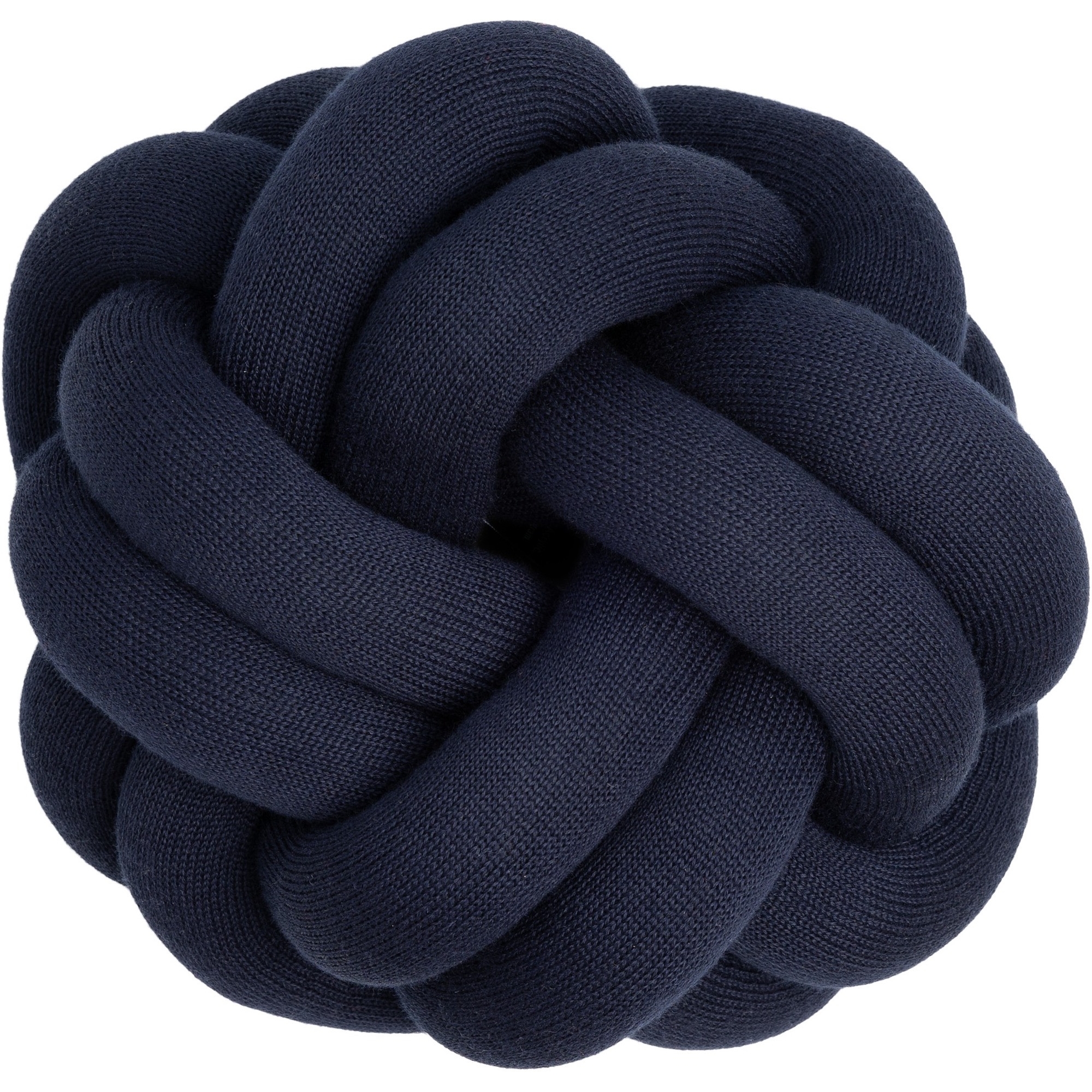 Knot Cushion– Ø25,5 x H19,5 cm – Navy