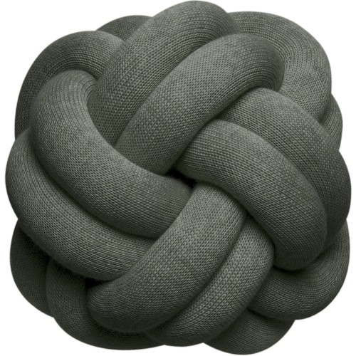 Knot Cushion– Ø25,5 x H19,5 cm – Forest green