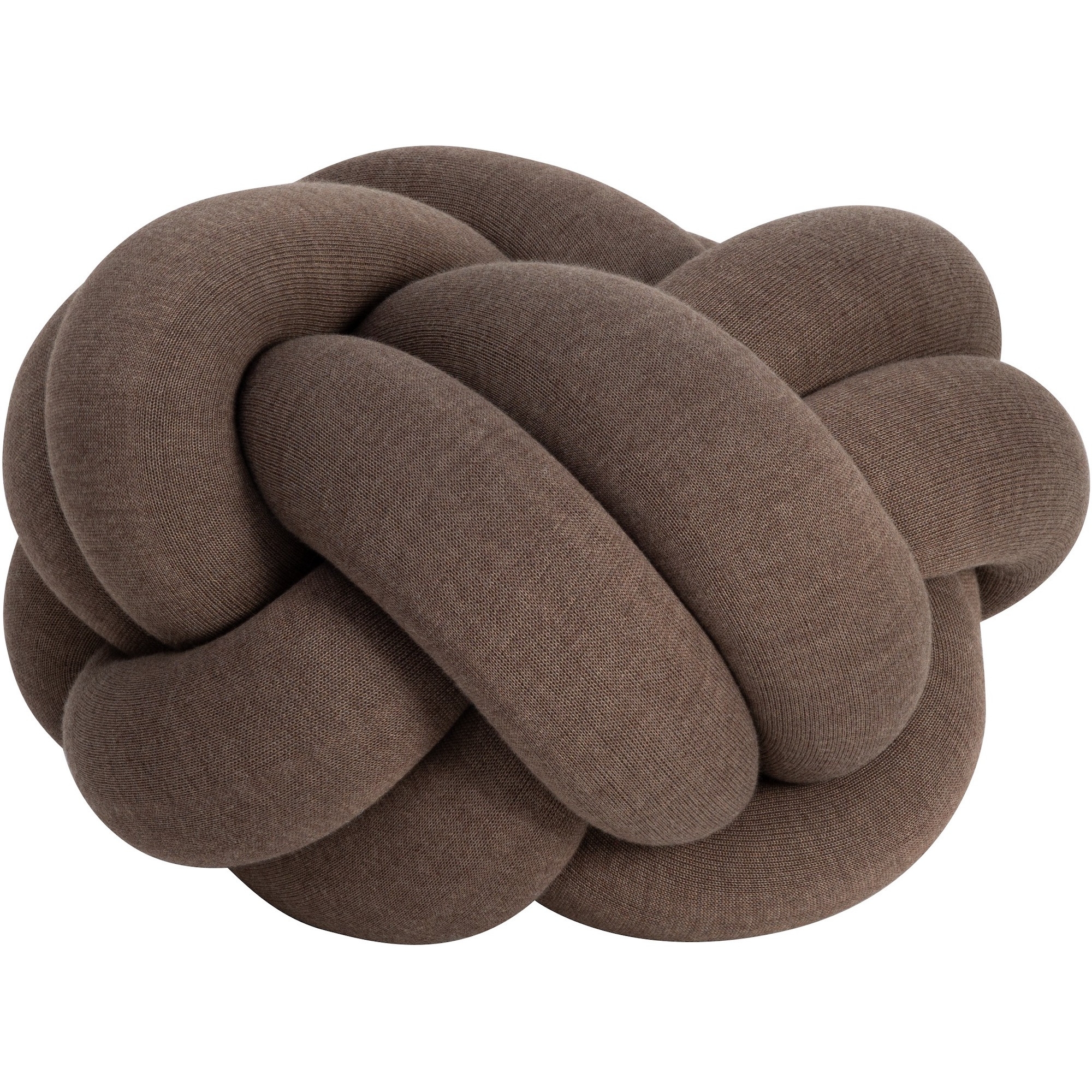 SOLD OUT Knot Cushion Medium – Ø58 x H44 cm – Brown - Design House Stockholm