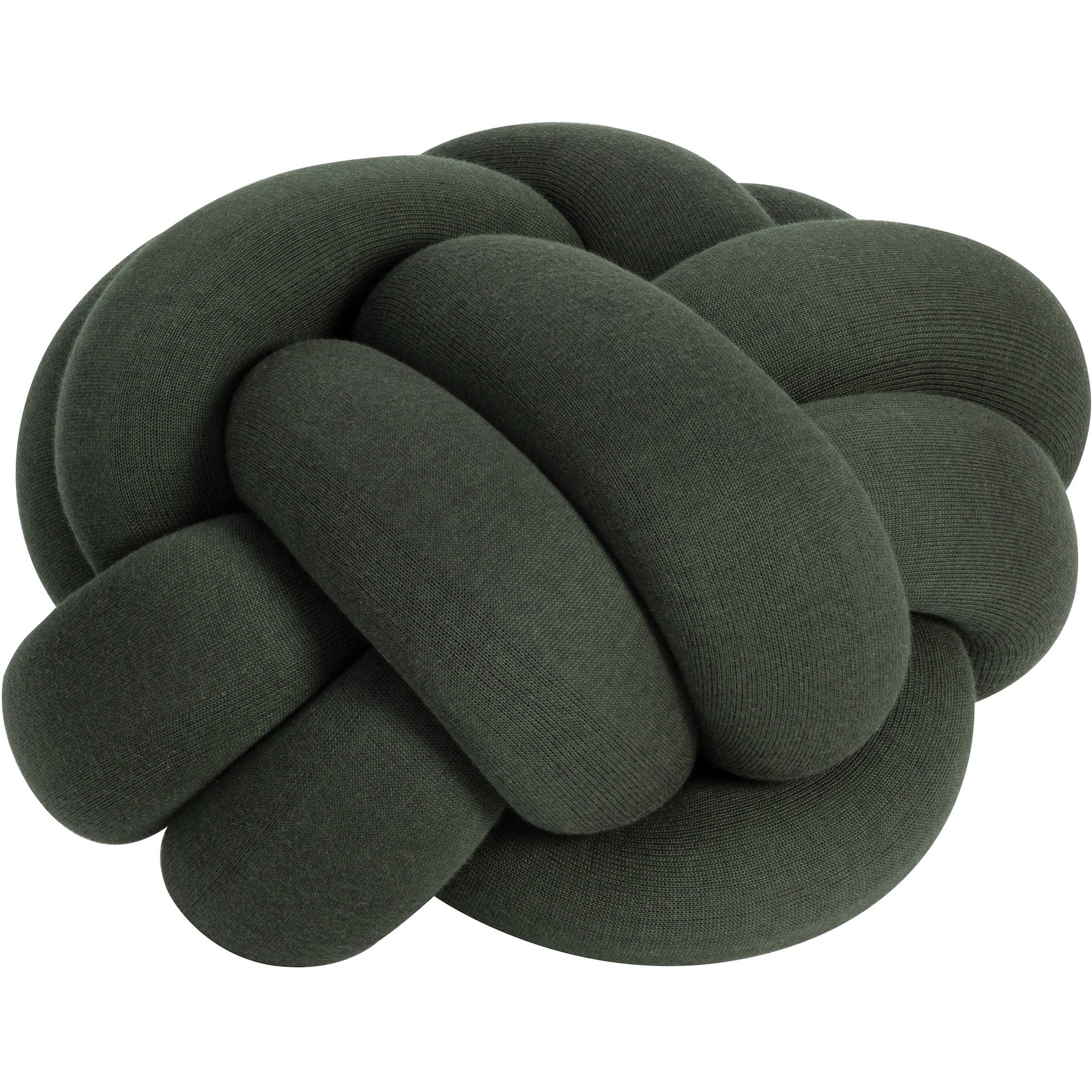 Knot Cushion Medium – Ø58 x H44 cm – Forest Green