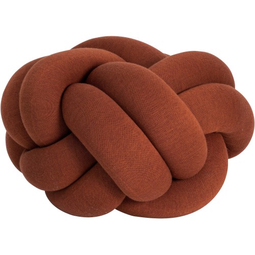 Coussin Knot Medium – Ø58 x H44 cm – Ocre