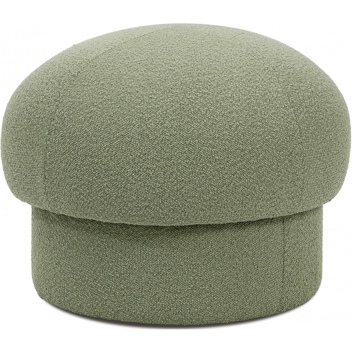 Pouf Uno – Ø65xH50cm – Vert - Design House Stockholm