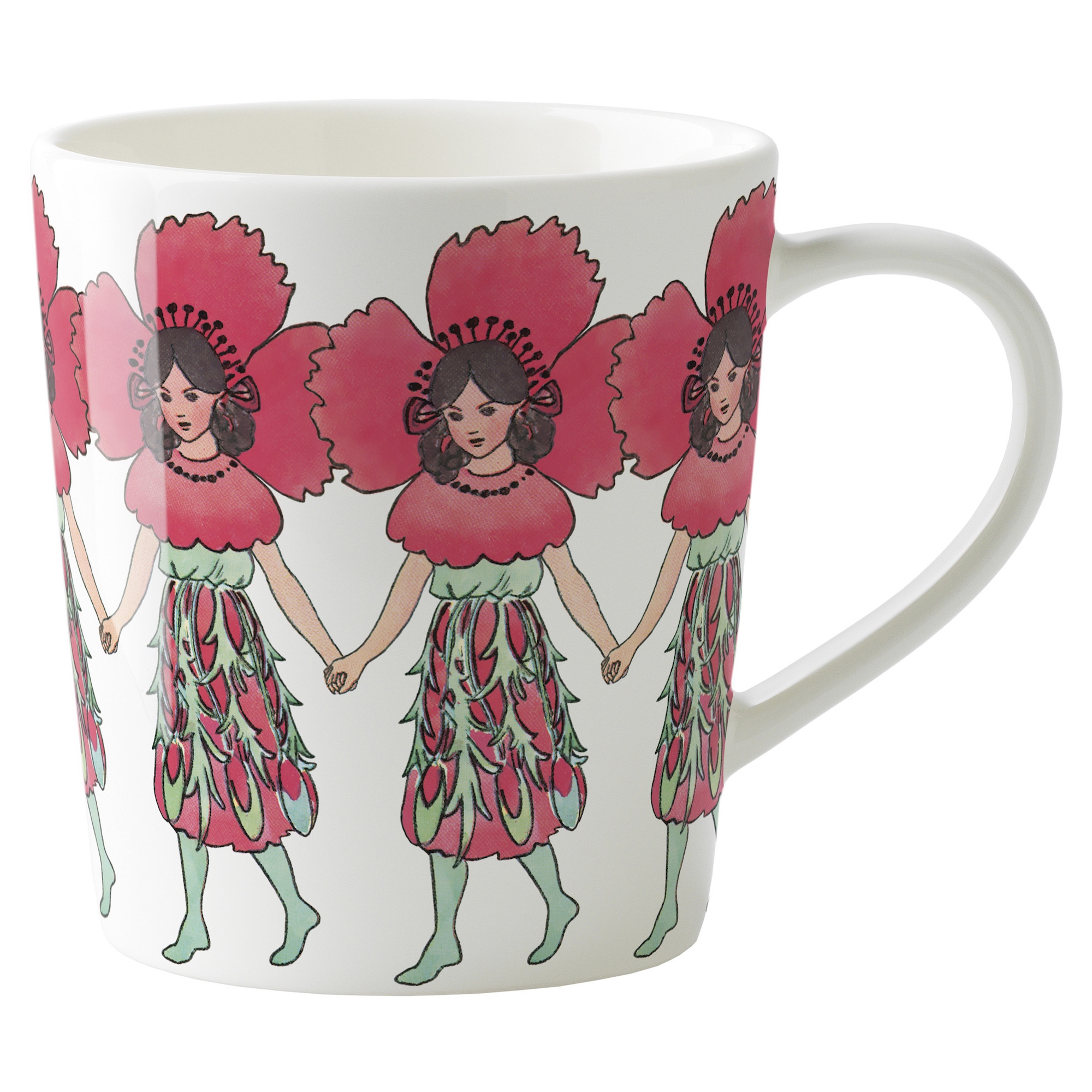 Tasse avec poignée Elsa Beskow – 40cl – Poppy - Design House Stockholm