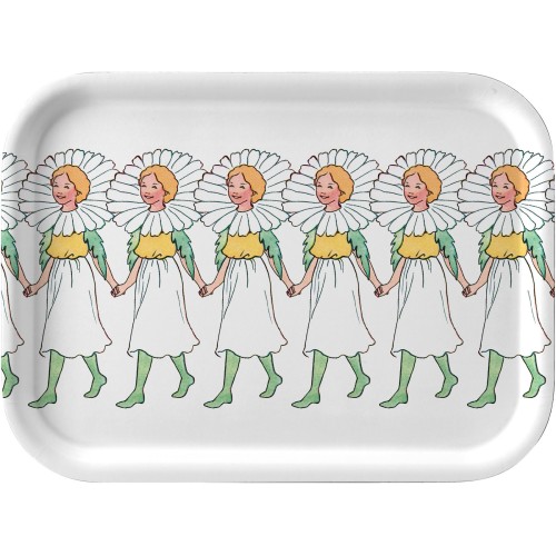 Plateau Elsa Beskow – 20 x 27 cm – Marguerite - Design House Stockholm