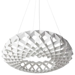 Pilke Signature 95 pendant - white