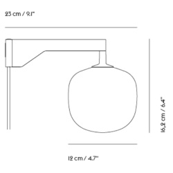 Muuto – Applique Rime, gris