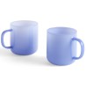 300 ml set of 2 mug jade light blue – Borosilicate - HAY