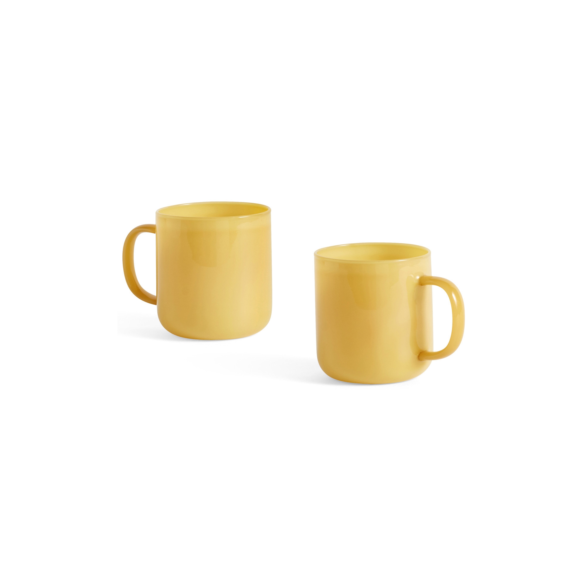 300 ml set of 2 mug jade yellow – Borosilicate - HAY