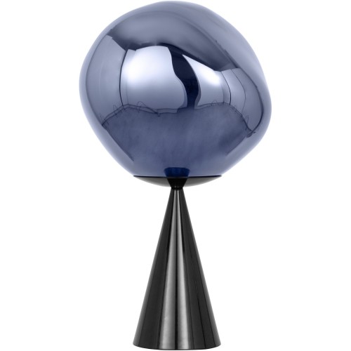 Melt Table lamp – Cone Fat – Smoke - Tom Dixon