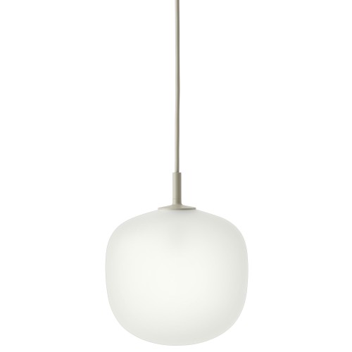 PERRIN - Gris - suspension Rime Ø18 cm