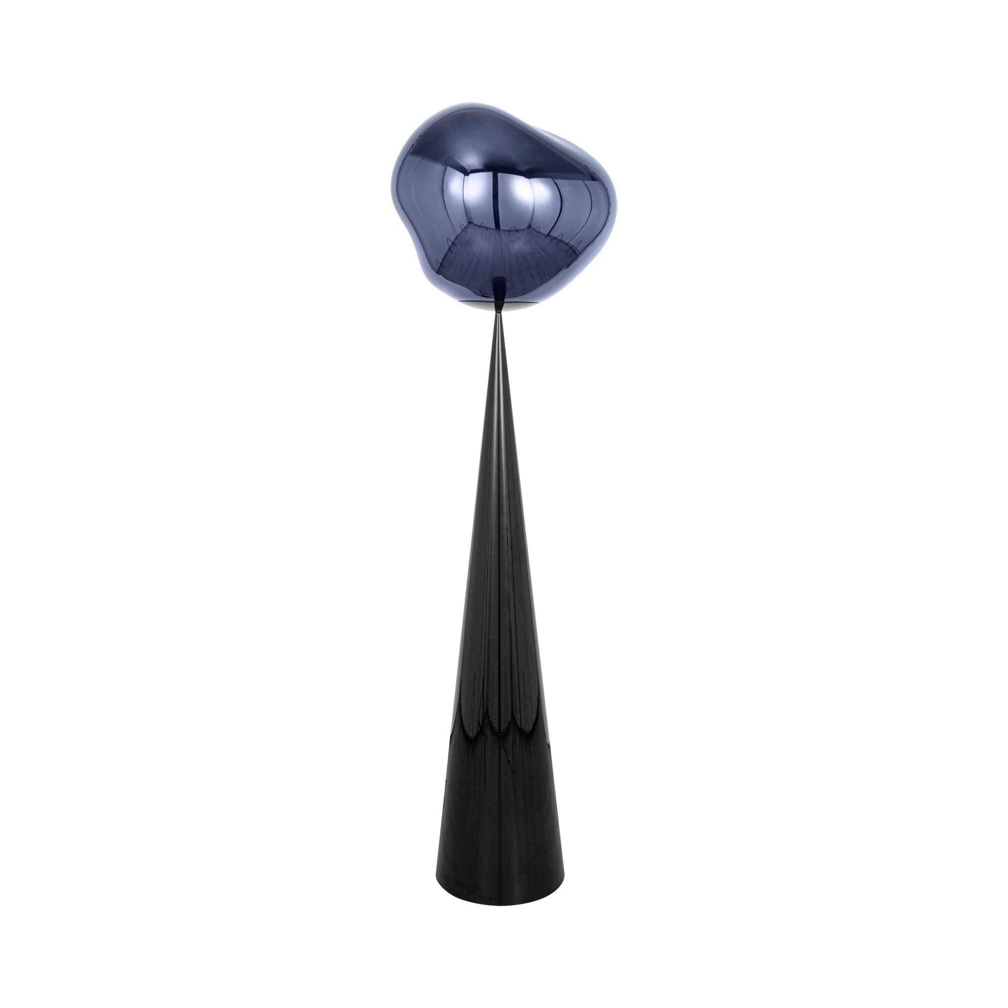 Melt Floor lamp – Cone Fat – Smoke - Tom Dixon