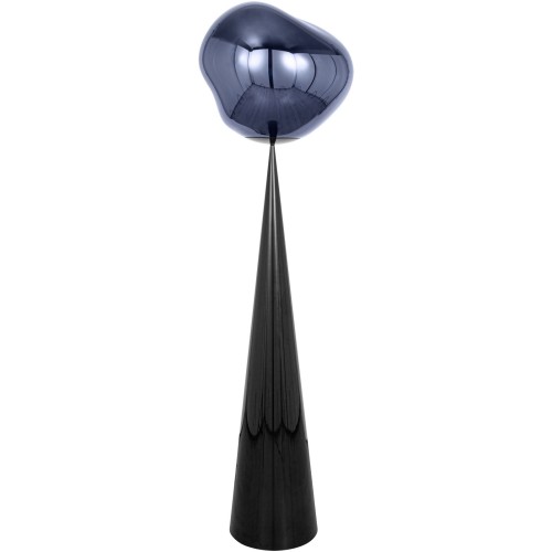 Melt Floor lamp – Cone Fat – Smoke - Tom Dixon