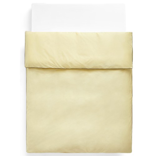 Outline duvet cover 150x210cm – soft yellow – Hay