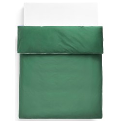 housse de couette Outline 240x220cm – vert émeraude – Hay