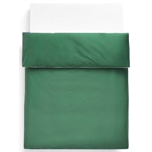 Outline duvet cover 240x220cm – emerald green – Hay