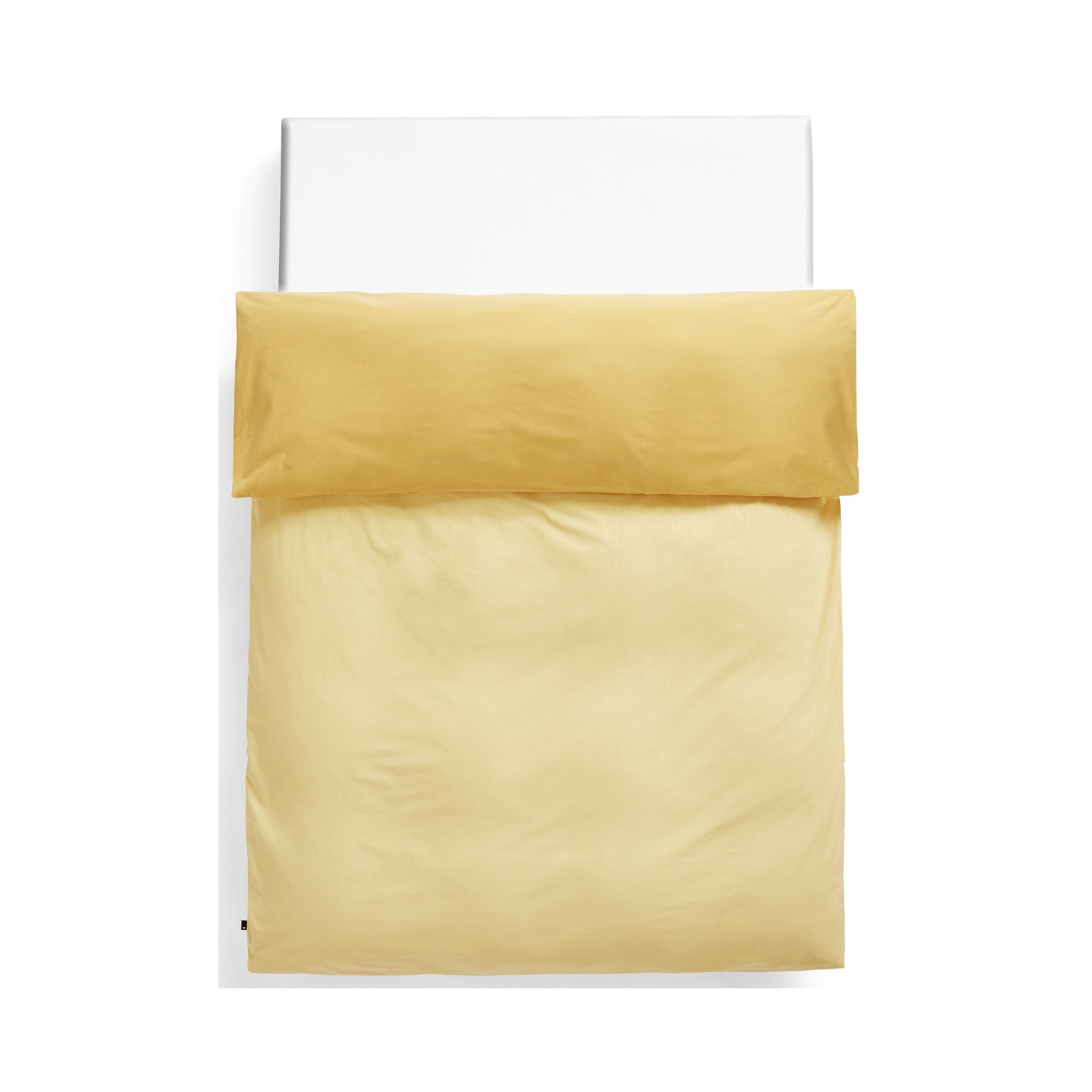 Duo duvet cover 140x200cm – golden yellow – Hay