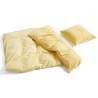 Duo duvet cover 140x200cm – golden yellow – Hay