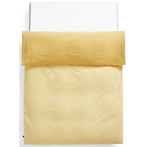 Duo duvet cover 150x210cm – golden yellow – Hay