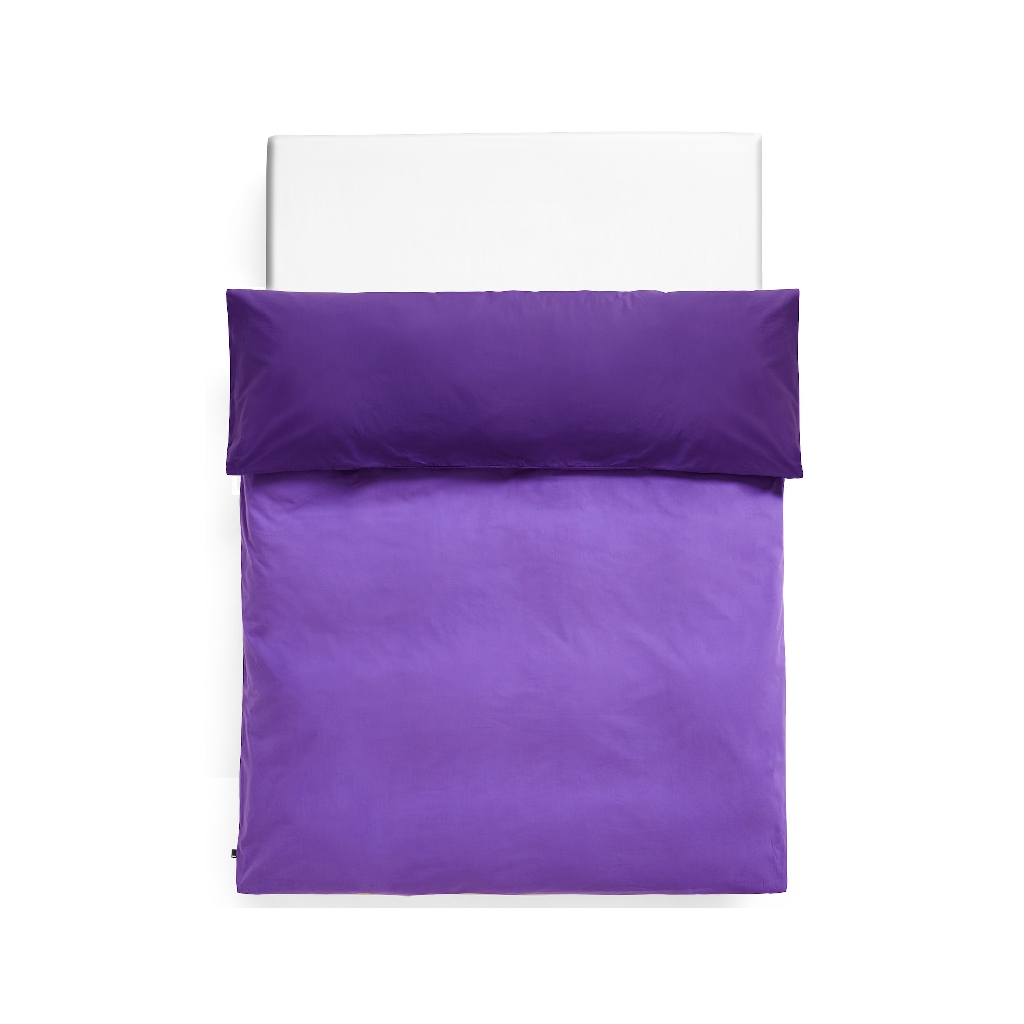 150 x 210 cm Duvet cover Duo - Vivid purple - HAY