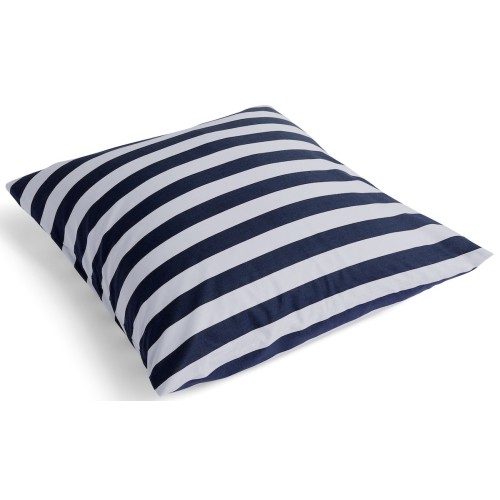 housse de coussin Été 60x50cm – bleu nuit et gris clair – Hay