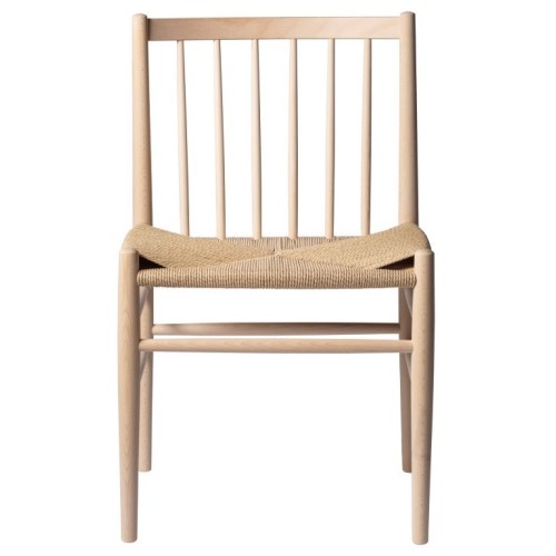 natural paper cord /  soap-treated beech - J80 chair - FDB Møbler