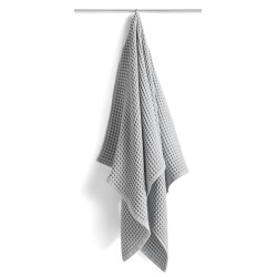 EPUISE - Serviette de bain WAFFLE - Gris 70 x 140 cm - HAY